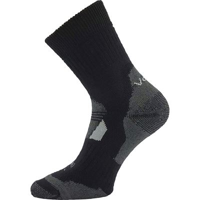 Ponožky zimní thermo z merino STABIL se stříbrem ČERNÉ