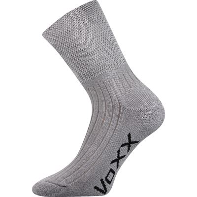 Ponožky froté STRATOS s jemným lemem MIX ŠEDÉ (3 páry)