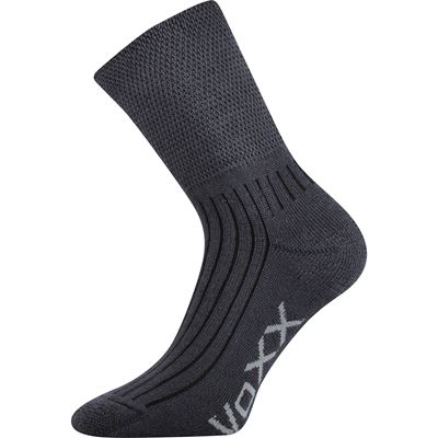 Ponožky froté STRATOS s jemným lemem MIX ŠEDÉ (3 páry)