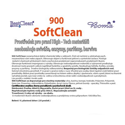 Prací gel 900 SOFT CLEAN na High -Tech materiály