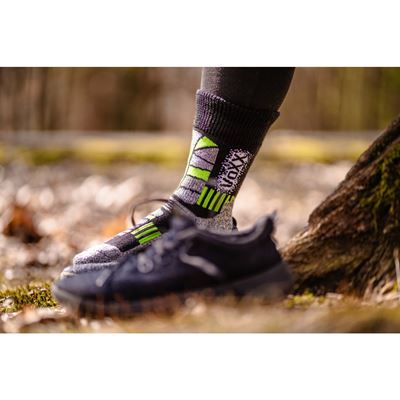 Ponožky termo zimní TRACTION vlněné ZELENÉ