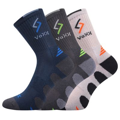 Ponožky dětské sportovní TRONIC bavlněné CHLAPECKÉ (3 páry)
