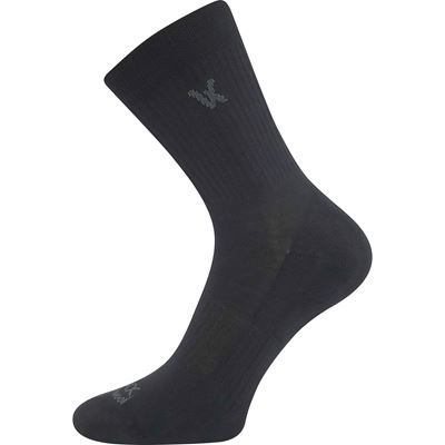 Ponožky sportovní z merino TWARIX s ionty stříbra ČERNÉ