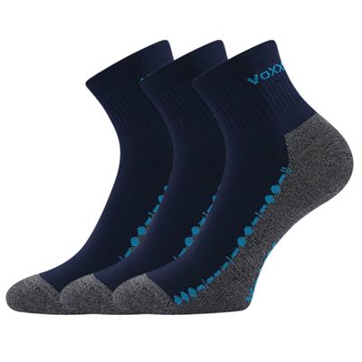 Ponožky bavlněné sportovní VECTOR tmavě modré (3 páry)