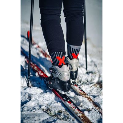Ponožky zimní thermo z merino VISION se stříbrem SVĚTLE ŠEDÉ