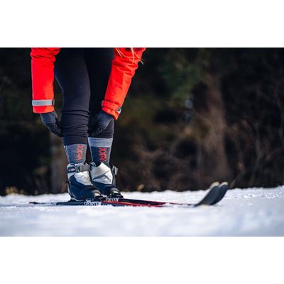 Ponožky zimní thermo z merino VISION se stříbrem SVĚTLE ŠEDÉ