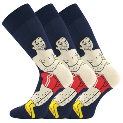 Ponožky pánské vtipné WOODOO s obrázky PIVAŘE