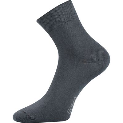 Ponožky slabé ZAZR jednobarevné TMAVĚ ŠEDÉ