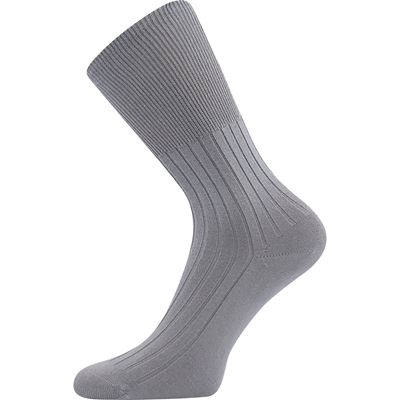 Ponožky slabé medicine ZDRAVAN 100% bavlněné s nestahujícím lemem ŠEDÉ