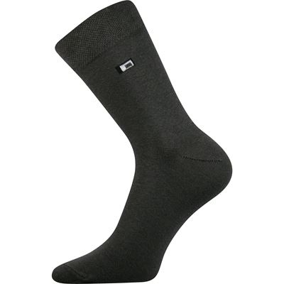 Ponožky pánské společenské ŽOLÍK tmavě šedé