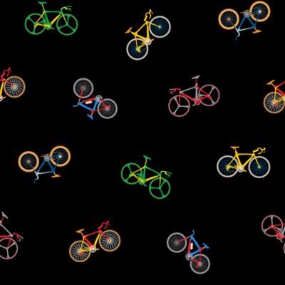 Pyžamo s krátkým rukávem KOFFING BIKE černé