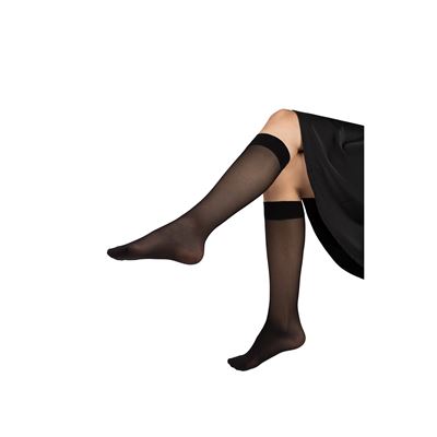 Podkolenky dámské silonkové LADY knee-socks NERO (černé) 2 páry v balení