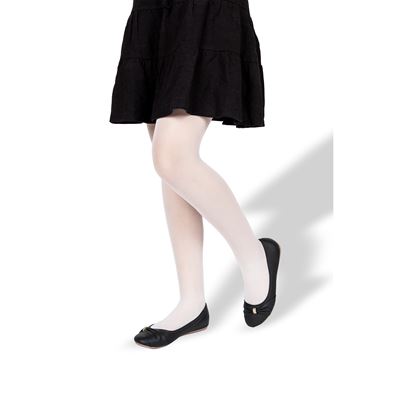 Punčochové kalhoty dívčí LITTLE LADY tights BIANCO (bílé)