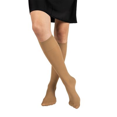 Podkolenky dámské silonkové MICRO knee socks BEIGE (tělové)