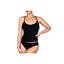 Košilka dámská bambusová BAMBOO SEAMLESS 013 bezešvá BLACK (černá)