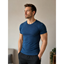 Tričko funkční pánské MERINOWOOL 01 slim s krátkým rukávem JEANS