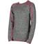 Tričko dětské SOLID 08 thermo ŠEDÉ MELÉ/magenta