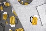 Koffing pyžamo krátký rukáv pivo