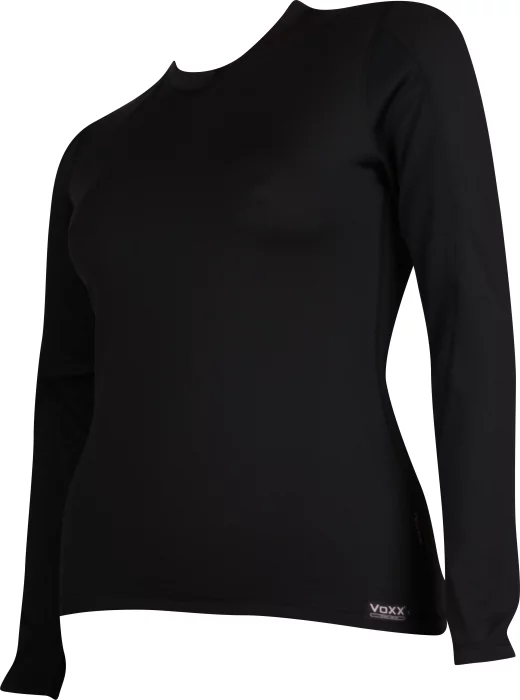 SOLID 02 dámské tričko dlouhý rukáv černá