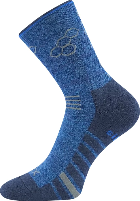 ponožky Virgo modrá melé