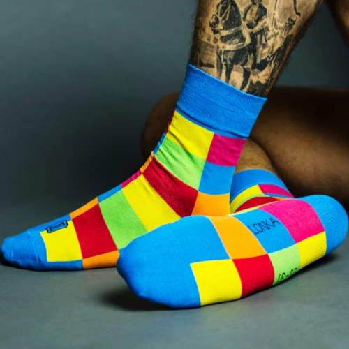 ponožky Decube kostky