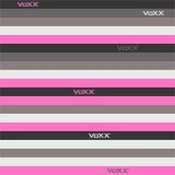 Multifunkční návlek VoXX pruhy neon růžová