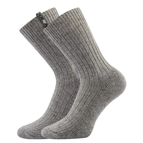 ponožky Aljaška šedá melé