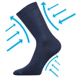 ponožky Kooper tmavě modrá