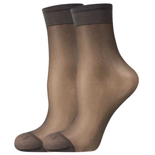 ponožky LADY socks - 2 páry fumo