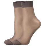 ponožky NYLON / 2 páry fumo