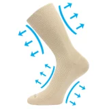ponožky Oregan béžová