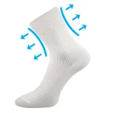 ponožky Viktor bílá