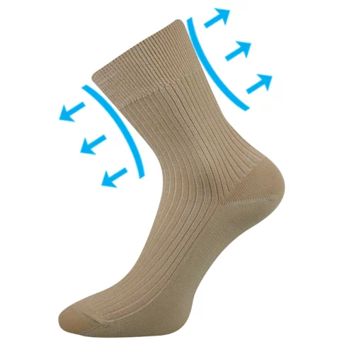 ponožky Viktorka béžová