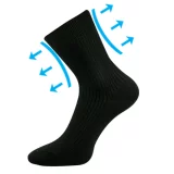 ponožky Viktorka černá